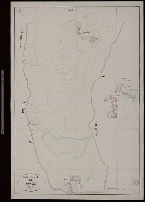 Ajain - Section A dite du Bourg (1ère feuille)
