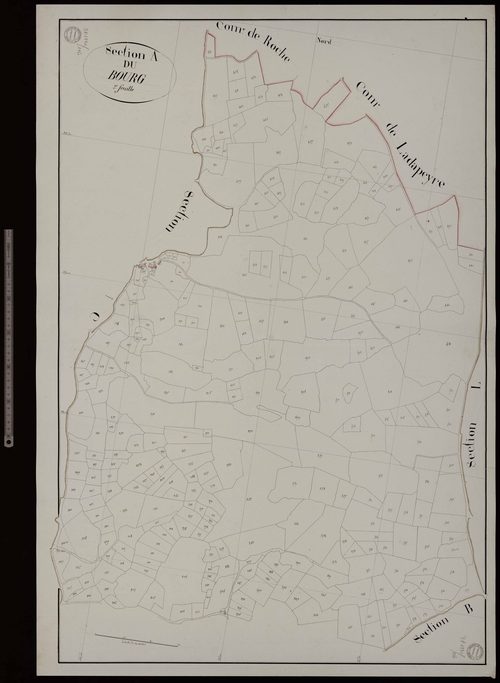 Ajain - Section A dite du Bourg (2ème feuille)