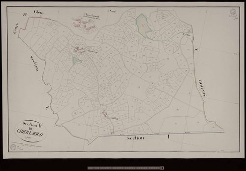 Ajain - Section D dite du Chierlavaud (2ème feuille)