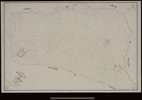 Ajain - Section E dite de Langeas (1ère feuille)