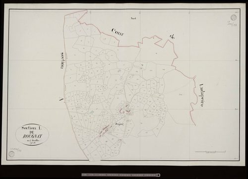 Ajain - Section L dite de Rougnat (1ère feuille)