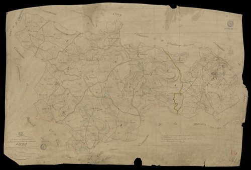 Basville - Plan parcellaire communal