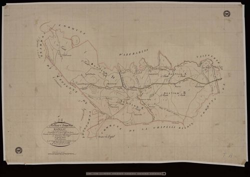 Bazelat - Plan parcellaire communal