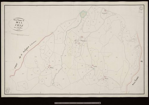 Blaudeix - Section A dite du Bourg (2ème feuille)