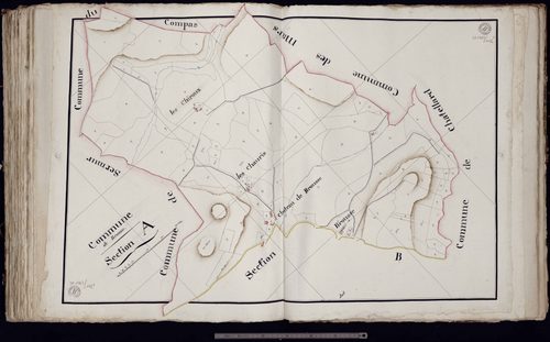 Brousse - Section A : Brousse, Les Chiroux, Les Chaumes