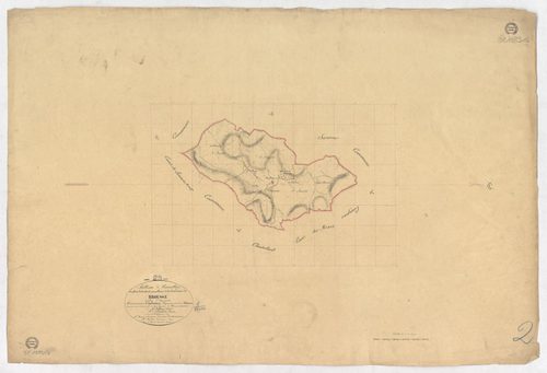 Brousse - Plan parcellaire communal