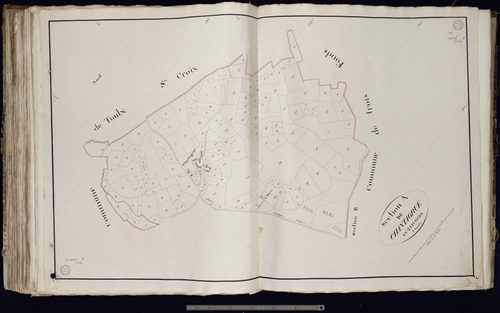 La Celle-sous-Gouzon - Section A dite de Chantagrue (1ère feuille)