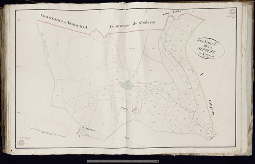 La Celle-sous-Gouzon - Section E dite de la Spouze (2ème feuille)