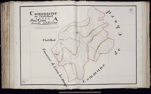 Châtelard - Section A : Chatelard (2ème feuille)