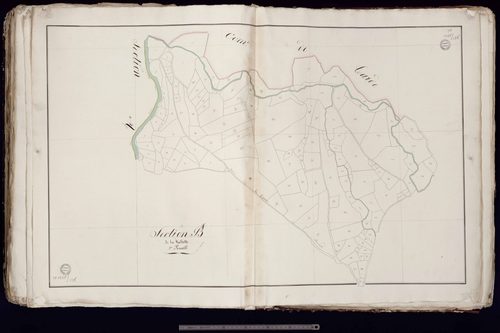 Le Chauchet - Section B dite de La Vallette (2ème feuille)