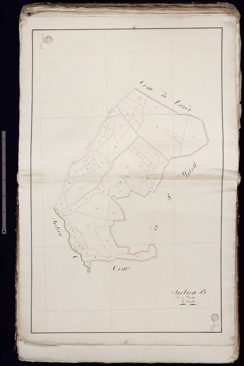 Le Chauchet - Section B dite de La Vallette (4ème feuille)