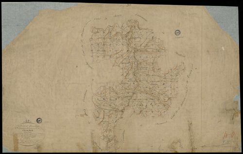 Clugnat - Plan parcellaire communal