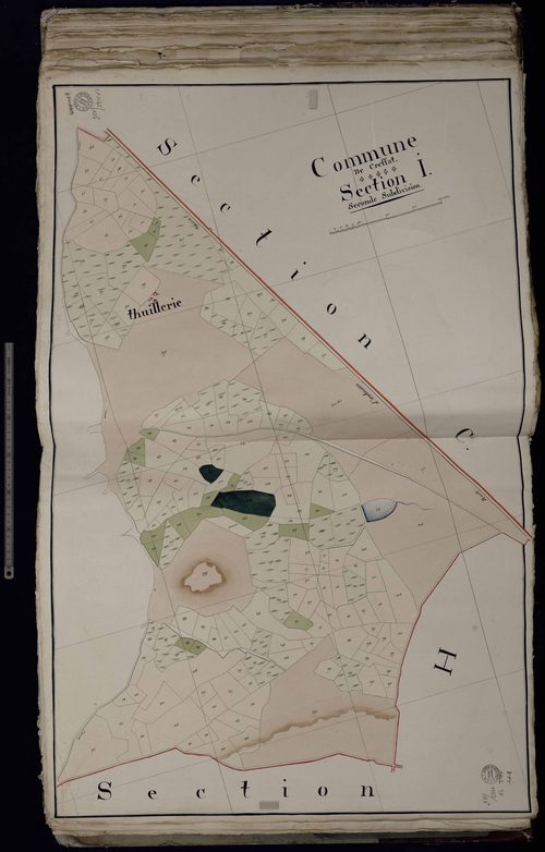 Cressat - Section I : Thuillerie (2ème feuille)