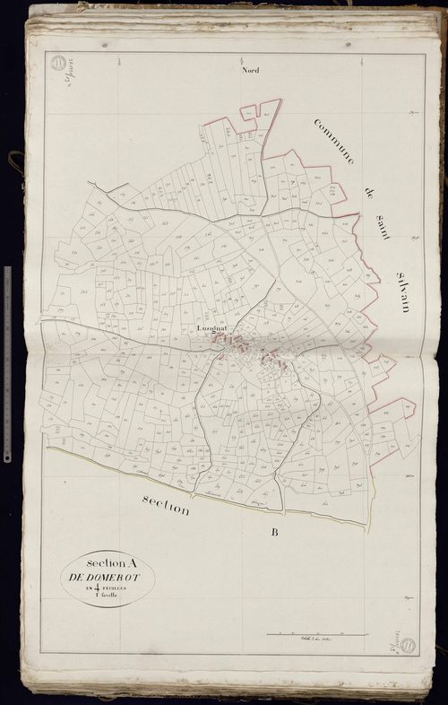 Domeyrot - Section A dite de Domeyrot (1ère feuille)