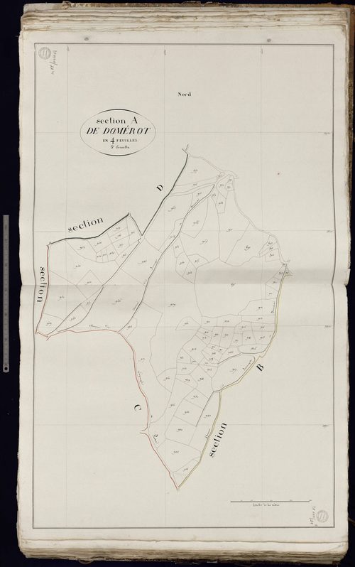 Domeyrot - Section A dite de Domeyrot (3ème feuille)