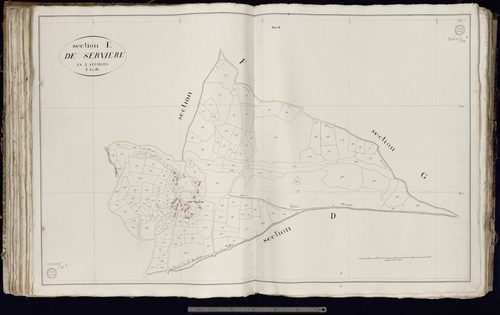 Domeyrot - Section E dite de Servière (1ère feuille)