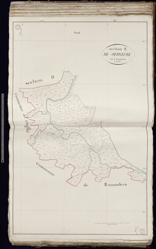 Domeyrot - Section E dite de Servière (2ème feuille)
