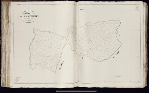 Domeyrot - Section F dite de La Ribière (2ème feuille)