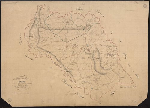 Domeyrot - Plan parcellaire communal