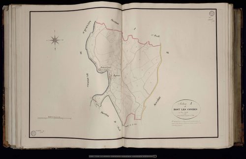 Felletin - Section A dite de Bost-les-Combes (1ère feuille)