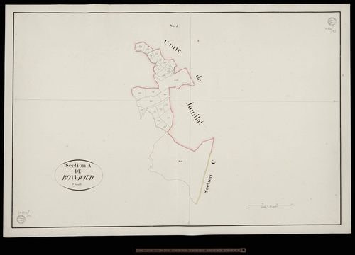 Glénic - Section A dite de Bonnavaud (2ème feuille)