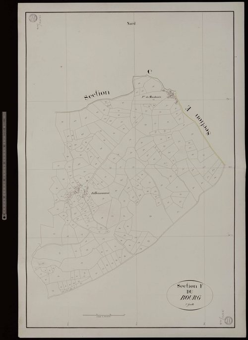 Glénic - Section F dite du Bourg (2ème feuille),