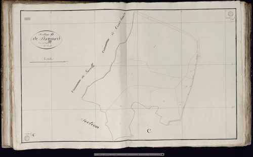 Gouzon - Section D dite de Pèrigord (1ère feuille)