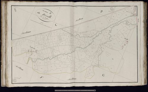 Gouzon - Section E dite de Réville (1ère feuille)