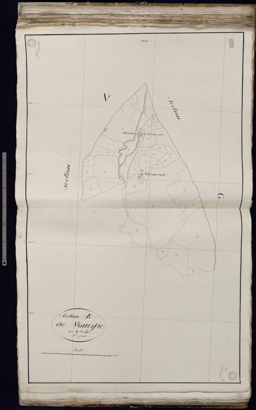 Gouzon - Section K dite de Voueyse (1ère feuille)