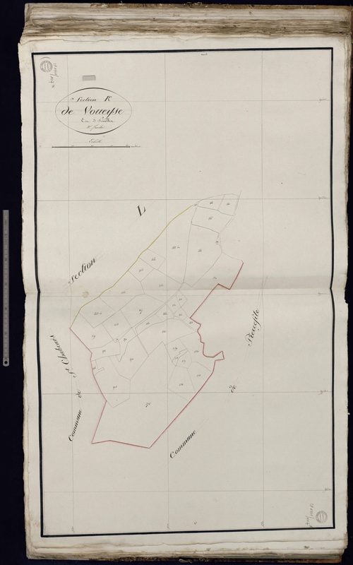 Gouzon - Section K dite de Voueyse (3ème feuille)