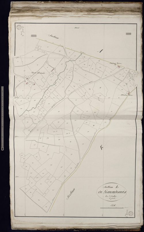 Gouzon - Section L dite de Louradoueix (3ème feuille)