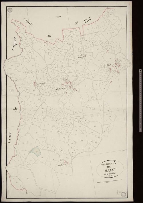 Guéret - Section A dite de Rejat (2ème feuille)