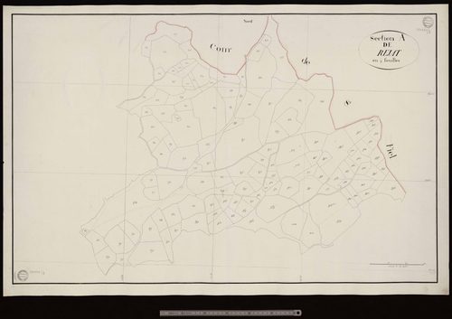 Guéret - Section A dite de Rejat (3ème feuille)