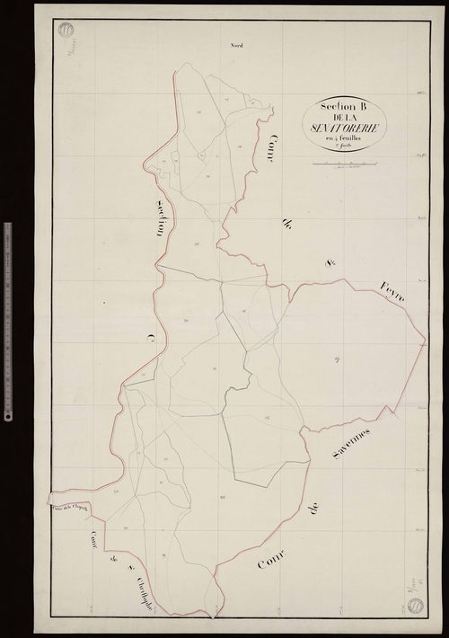 Guéret - Section B dite de la Sénatorerie (2ème feuille)