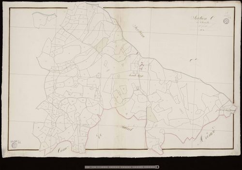 Issoudun-Létrieix - Section C dite de Villevieille (1ère feuille)