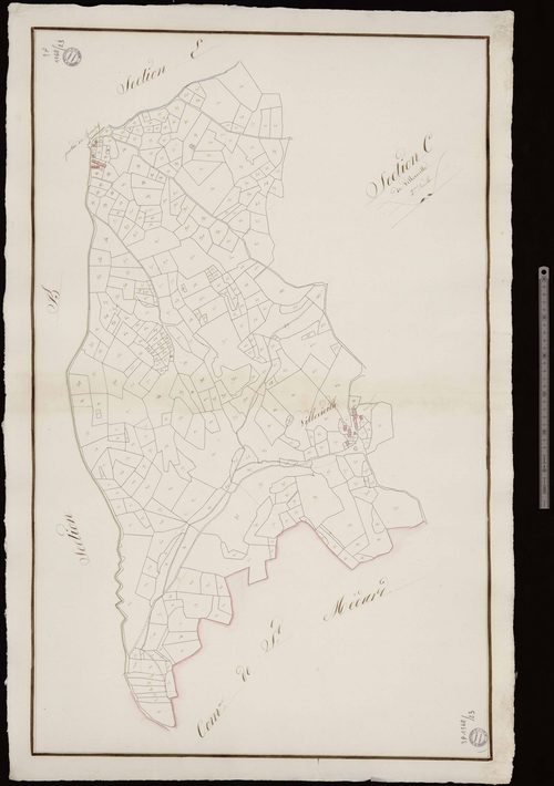 Issoudun-Létrieix - Section C dite de Villevieille (2ème feuille)