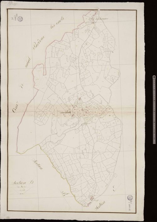 Issoudun-Létrieix - Section D dite du Mas (1ère feuille)