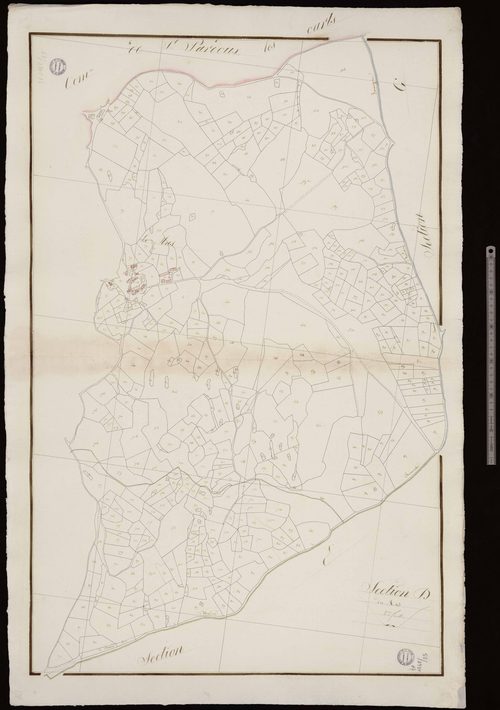 Issoudun-Létrieix - Section D dite du Mas (2ème feuille)