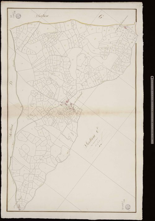 Issoudun-Létrieix - Section E dite de Courres (1ère feuille)