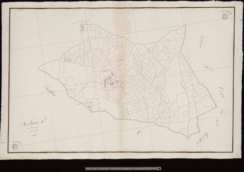 Issoudun-Létrieix - Section E dite de Courres (2ème feuille)