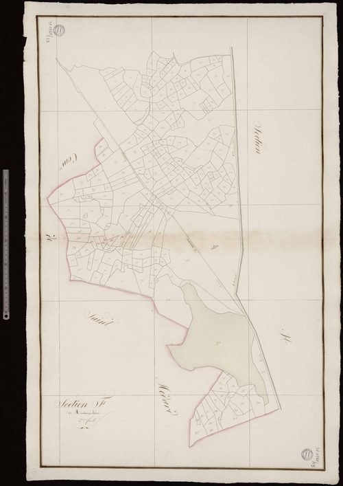Issoudun-Létrieix - Section F dite de Monlmarlière (2ème feuille)