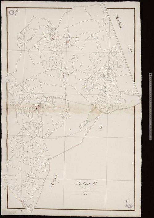 Issoudun-Létrieix - Section G dite de La Viergne (1ère feuille)