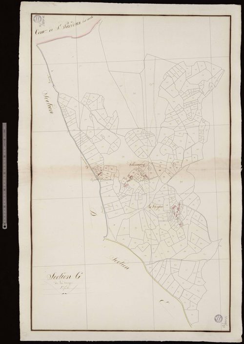 Issoudun-Létrieix - Section G dite de La Viergne (2ème feuille)
