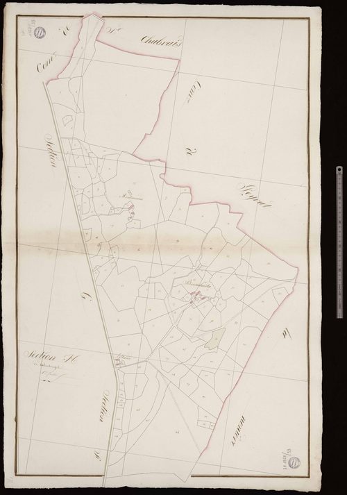 Issoudun-Létrieix - Section H dite de Vallensanges (1ère feuille)