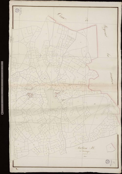 Issoudun-Létrieix - Section H dite de Vallensanges (2ème feuille)