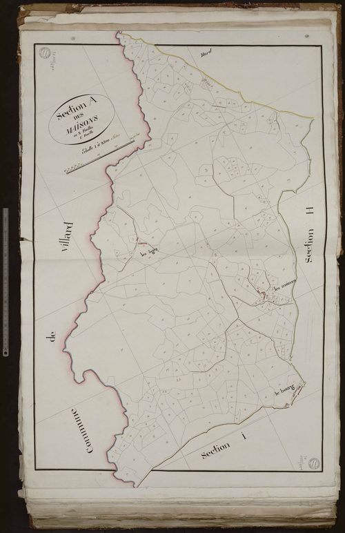 Janaillat - Section A dite des Maisons (1ère feuille)