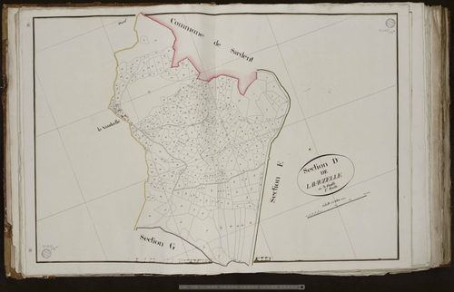 Janaillat - Section D dite de Lavauzelle (1ère feuille)