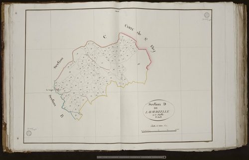 Janaillat - Section D dite de Lavauzelle (3ème feuille)
