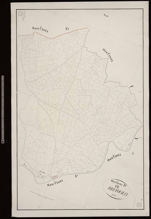 Jouillat - Section D dite de Bretouilly (2ème feuille)