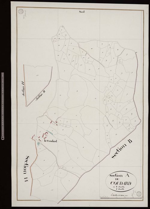 Ladapeyre - Section A dite du Coudard (1ère feuille)